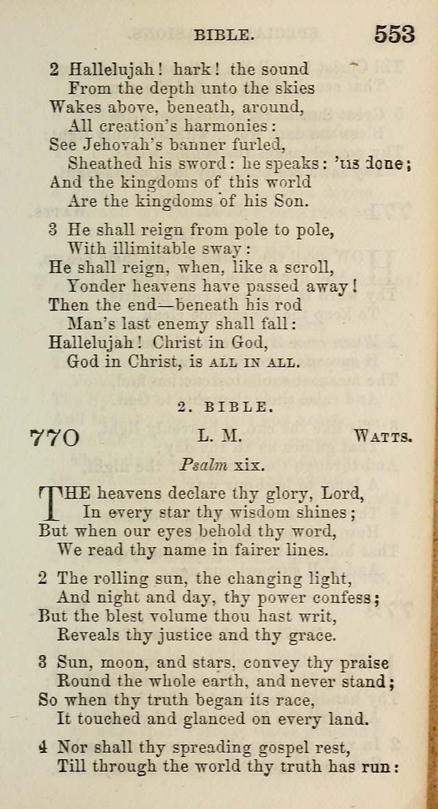 A Collection of Hymns for Public, Social, and Domestic Worship page 557
