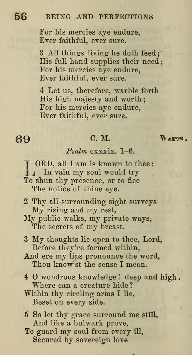 A Collection of Hymns for Public, Social, and Domestic Worship page 56