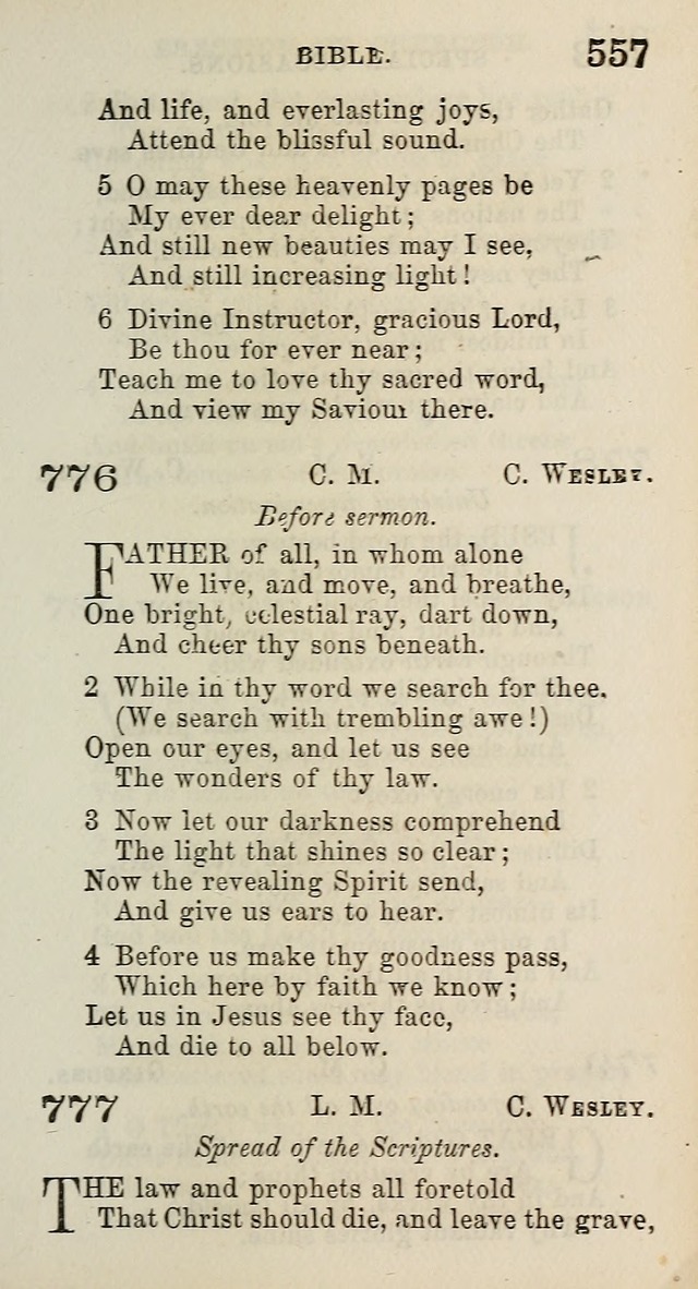 A Collection of Hymns for Public, Social, and Domestic Worship page 561