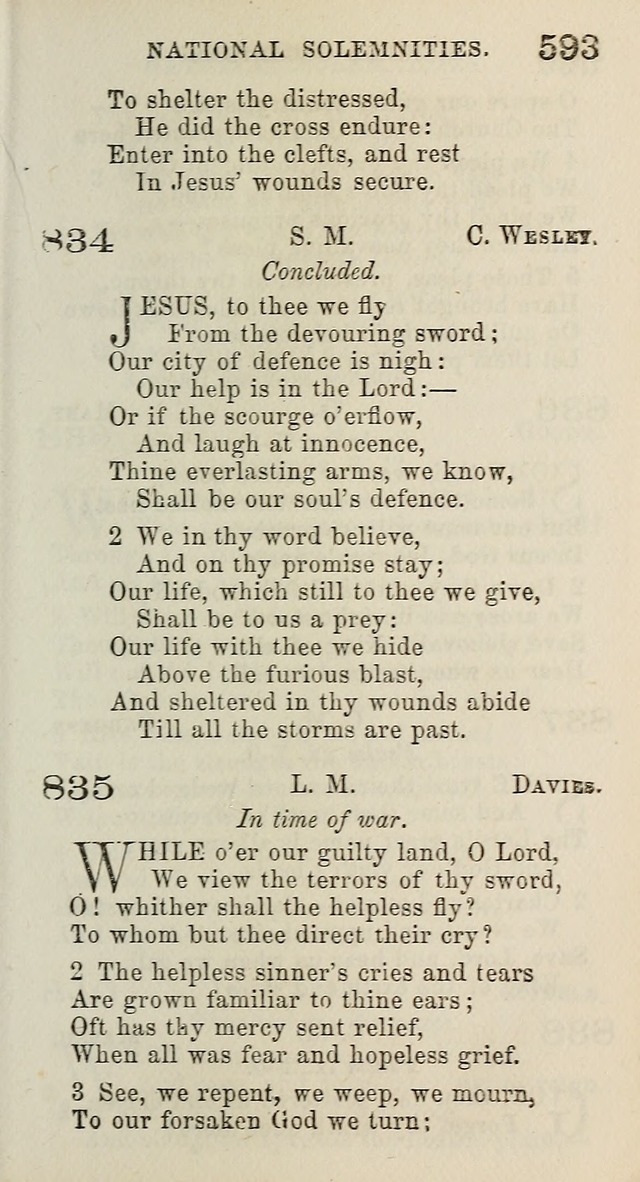 A Collection of Hymns for Public, Social, and Domestic Worship page 597