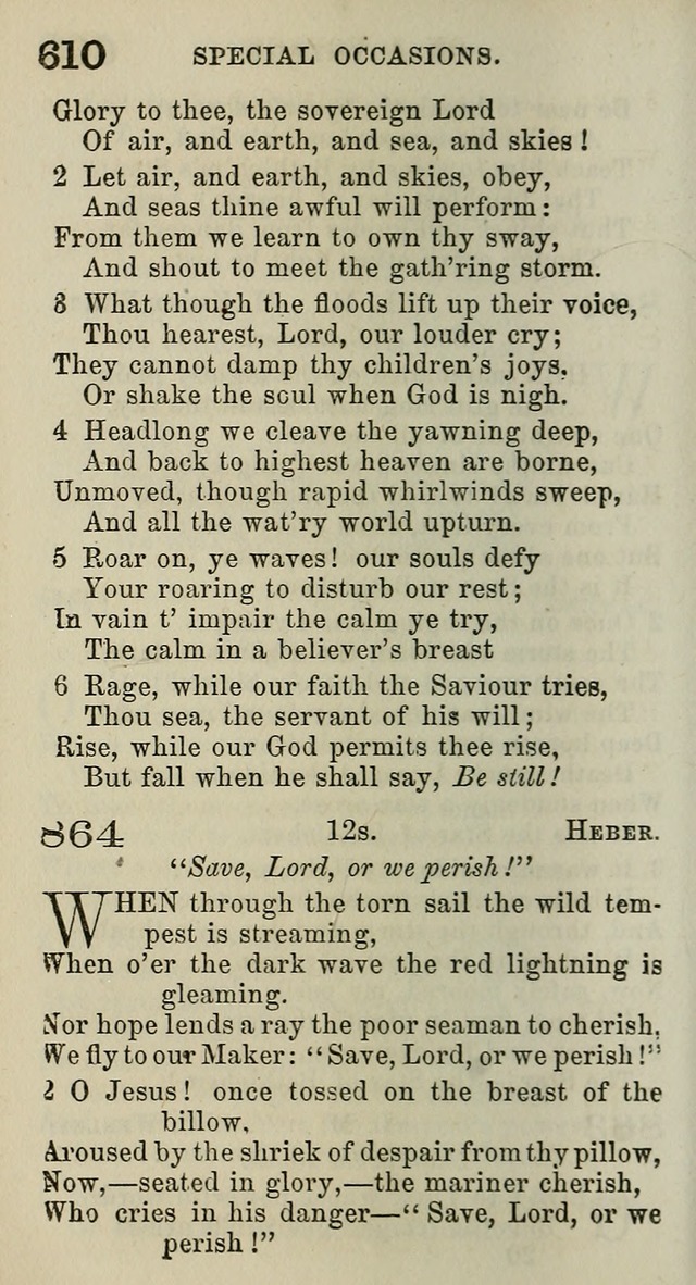 A Collection of Hymns for Public, Social, and Domestic Worship page 614