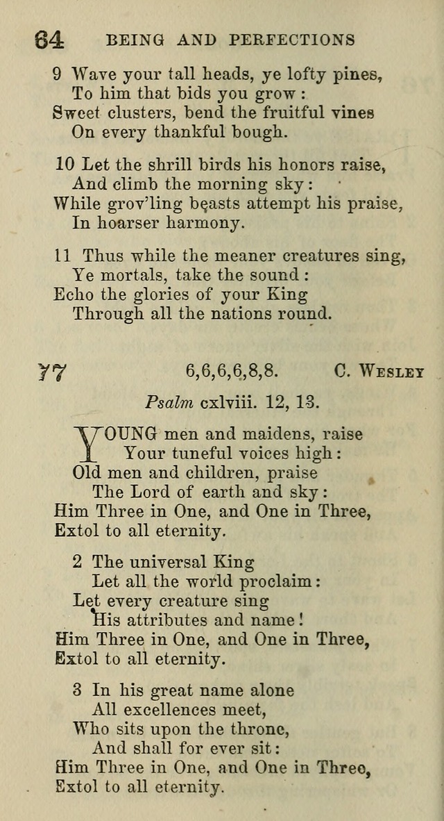 A Collection of Hymns for Public, Social, and Domestic Worship page 64