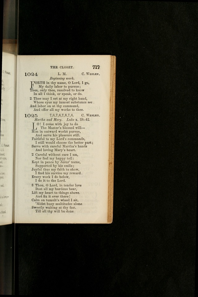 A Collection of Hymns for Public, Social, and Domestic Worship page 723