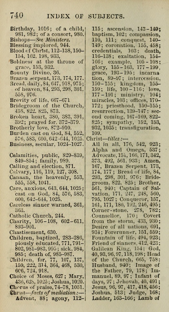 A Collection of Hymns for Public, Social, and Domestic Worship page 746