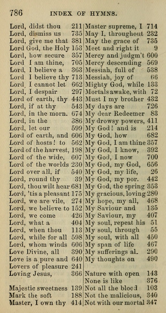 A Collection of Hymns for Public, Social, and Domestic Worship page 792