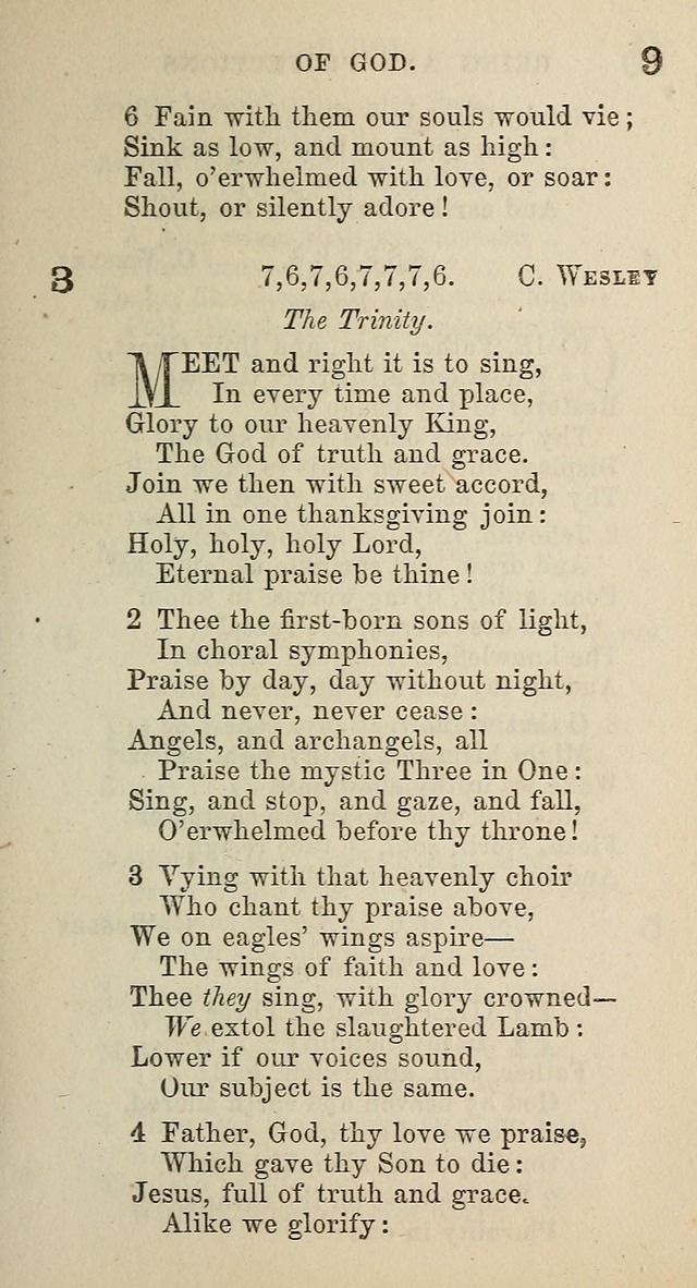 A Collection of Hymns for Public, Social, and Domestic Worship page 9
