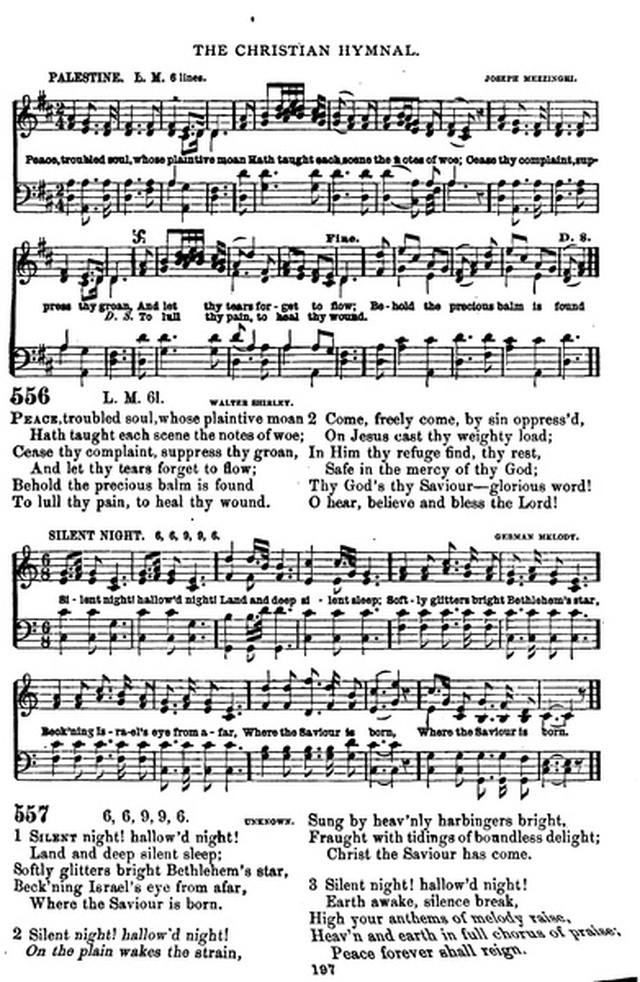 The Christian hymnal: a collection of hymns and tunes for congregational and social worship; in two parts (Rev.) page 197