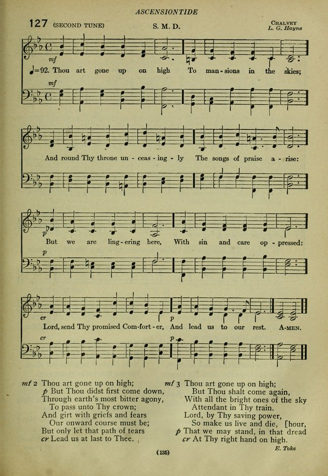 The Church Hymnal: containing hymns approved and set forth by the general conventions of 1892 and 1916; together with hymns for the use of guilds and brotherhoods, and for special occasions (Rev. ed) page 136