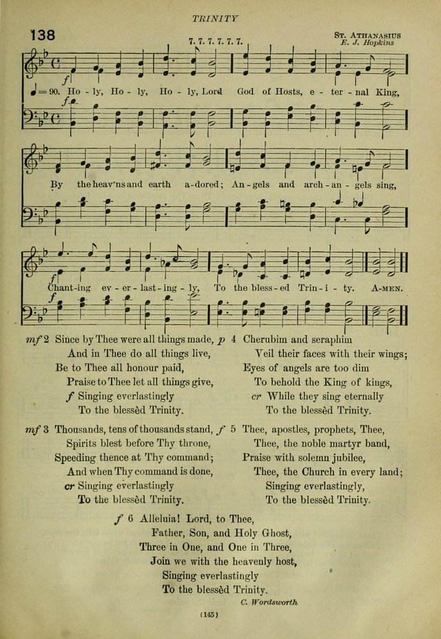 The Church Hymnal: containing hymns approved and set forth by the general conventions of 1892 and 1916; together with hymns for the use of guilds and brotherhoods, and for special occasions (Rev. ed) page 146