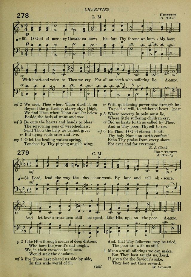 The Church Hymnal: containing hymns approved and set forth by the general conventions of 1892 and 1916; together with hymns for the use of guilds and brotherhoods, and for special occasions (Rev. ed) page 264