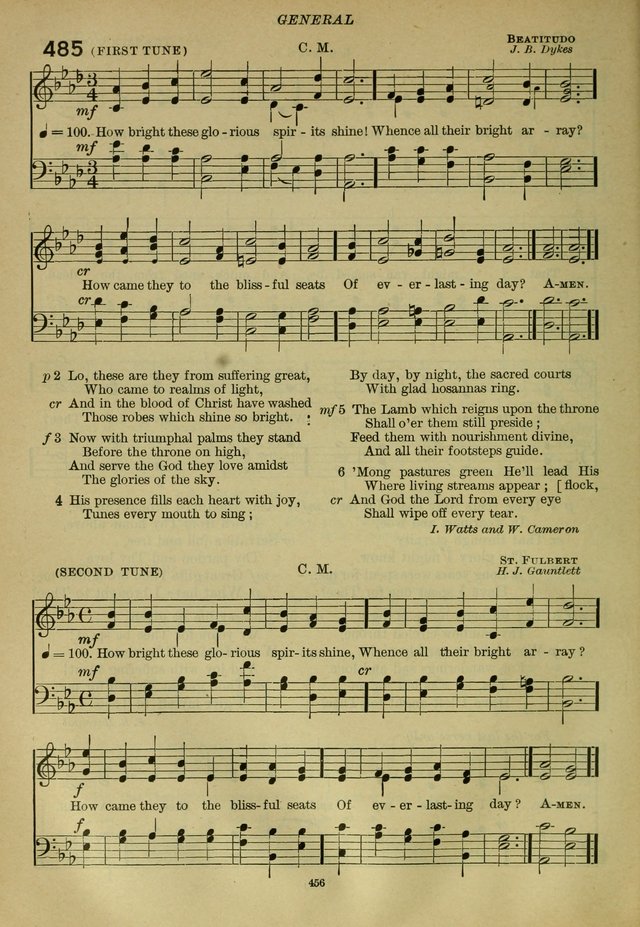 The Church Hymnal: containing hymns approved and set forth by the general conventions of 1892 and 1916; together with hymns for the use of guilds and brotherhoods, and for special occasions (Rev. ed) page 457