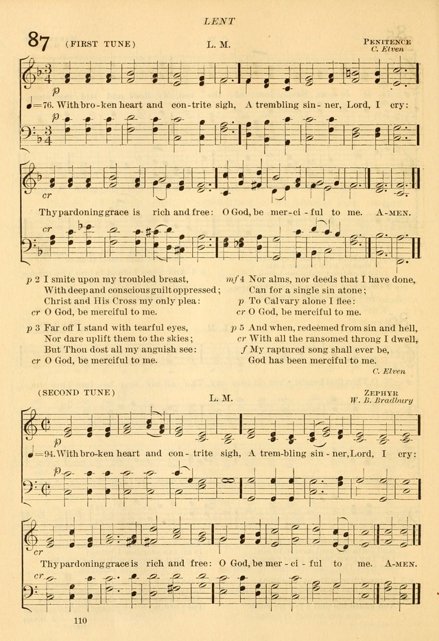 The Church Hymnal: revised and enlarged in accordance with the action of the General Convention of the Protestant Episcopal Church in the United States of America in the year of our Lord 1892... page 167
