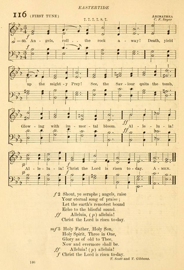 The Church Hymnal: revised and enlarged in accordance with the action of the General Convention of the Protestant Episcopal Church in the United States of America in the year of our Lord 1892... page 203