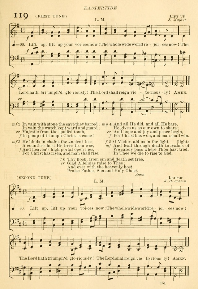 The Church Hymnal: revised and enlarged in accordance with the action of the General Convention of the Protestant Episcopal Church in the United States of America in the year of our Lord 1892... page 208