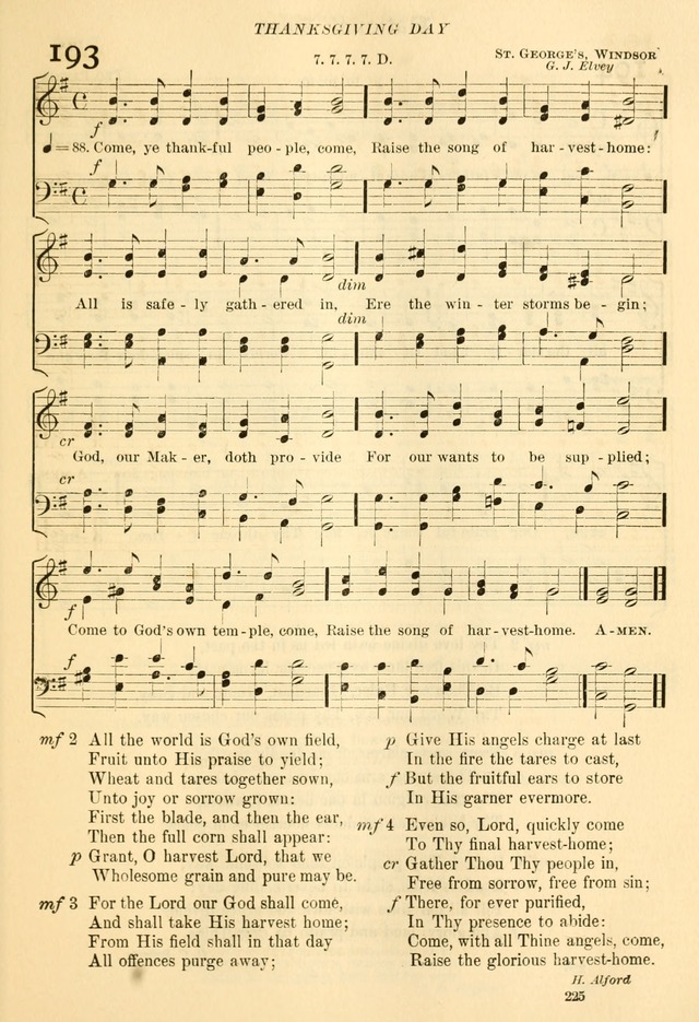 The Church Hymnal: revised and enlarged in accordance with the action of the General Convention of the Protestant Episcopal Church in the United States of America in the year of our Lord 1892... page 282