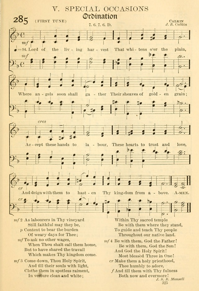 The Church Hymnal: revised and enlarged in accordance with the action of the General Convention of the Protestant Episcopal Church in the United States of America in the year of our Lord 1892... page 382