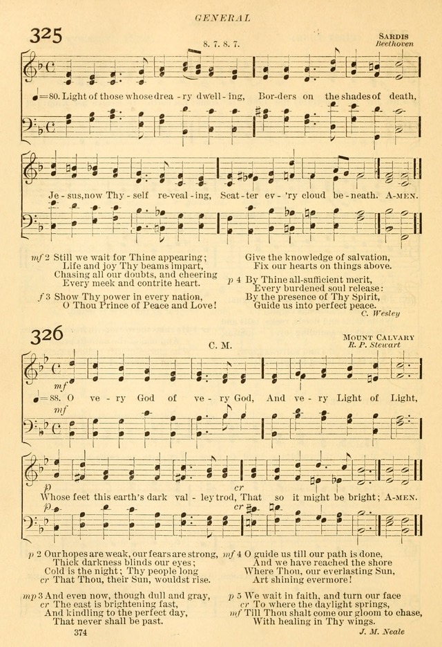 The Church Hymnal: revised and enlarged in accordance with the action of the General Convention of the Protestant Episcopal Church in the United States of America in the year of our Lord 1892... page 431