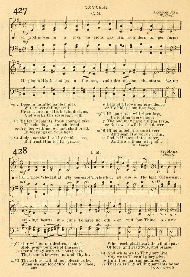 The Church Hymnal: revised and enlarged in accordance with the action of the General Convention of the Protestant Episcopal Church in the United States of America in the year of our Lord 1892... page 559