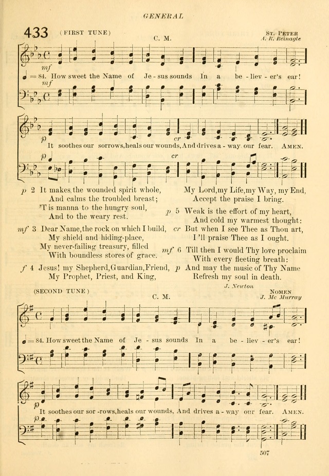 The Church Hymnal: revised and enlarged in accordance with the action of the General Convention of the Protestant Episcopal Church in the United States of America in the year of our Lord 1892... page 564