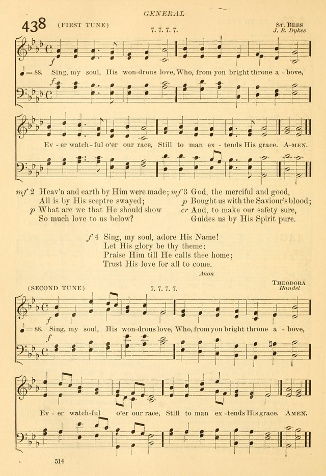 The Church Hymnal: revised and enlarged in accordance with the action of the General Convention of the Protestant Episcopal Church in the United States of America in the year of our Lord 1892... page 571