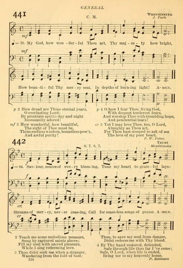 The Church Hymnal: revised and enlarged in accordance with the action of the General Convention of the Protestant Episcopal Church in the United States of America in the year of our Lord 1892... page 573