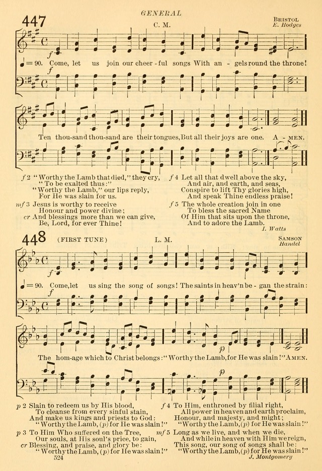 The Church Hymnal: revised and enlarged in accordance with the action of the General Convention of the Protestant Episcopal Church in the United States of America in the year of our Lord 1892... page 581