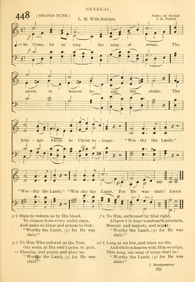 The Church Hymnal: revised and enlarged in accordance with the action of the General Convention of the Protestant Episcopal Church in the United States of America in the year of our Lord 1892... page 582
