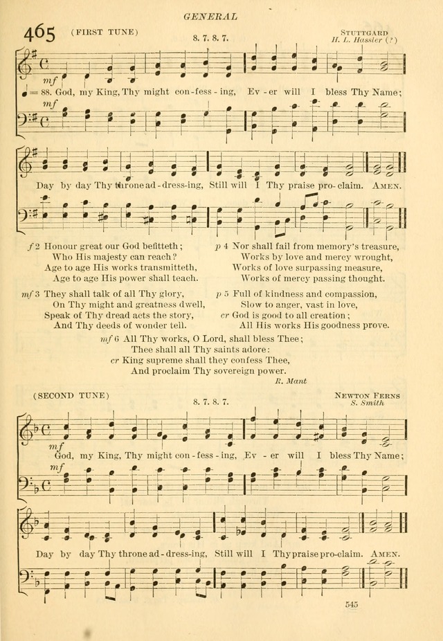 The Church Hymnal: revised and enlarged in accordance with the action of the General Convention of the Protestant Episcopal Church in the United States of America in the year of our Lord 1892... page 602