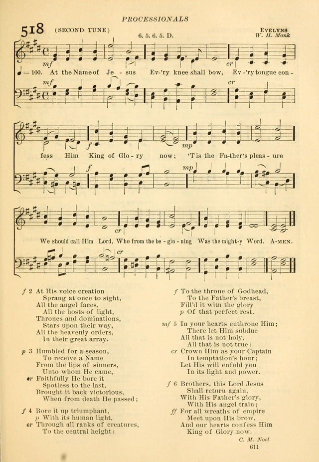 The Church Hymnal: revised and enlarged in accordance with the action of the General Convention of the Protestant Episcopal Church in the United States of America in the year of our Lord 1892... page 668