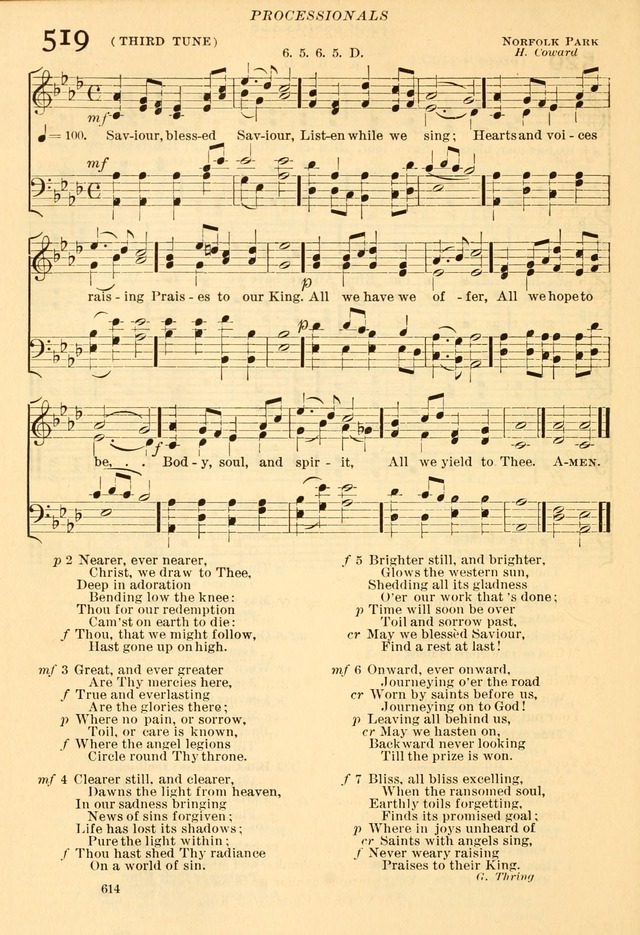 The Church Hymnal: revised and enlarged in accordance with the action of the General Convention of the Protestant Episcopal Church in the United States of America in the year of our Lord 1892... page 671