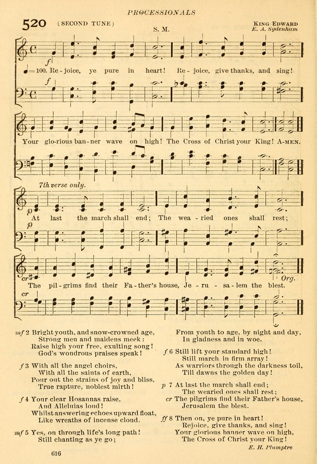 The Church Hymnal: revised and enlarged in accordance with the action of the General Convention of the Protestant Episcopal Church in the United States of America in the year of our Lord 1892... page 673