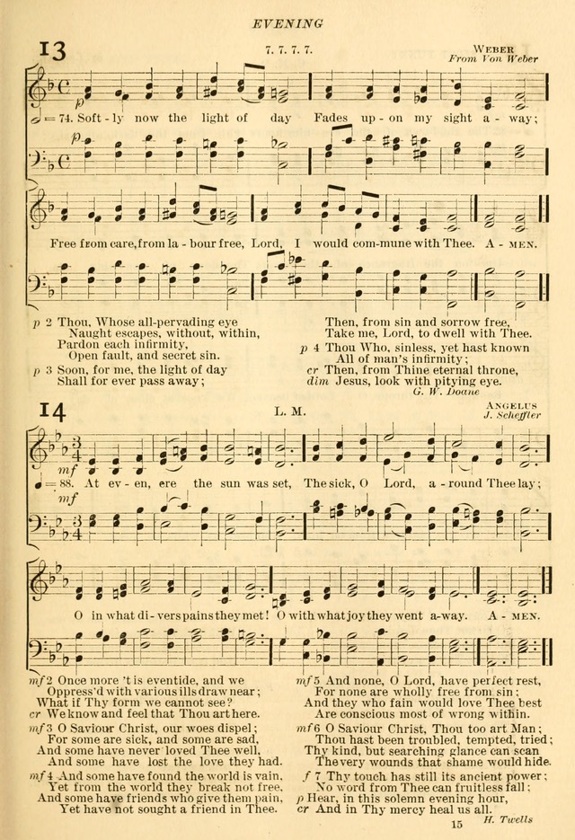 The Church Hymnal: revised and enlarged in accordance with the action of the General Convention of the Protestant Episcopal Church in the United States of America in the year of our Lord 1892... page 72