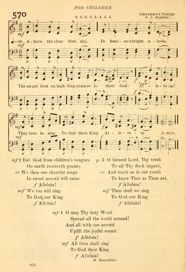 The Church Hymnal: revised and enlarged in accordance with the action of the General Convention of the Protestant Episcopal Church in the United States of America in the year of our Lord 1892... page 731