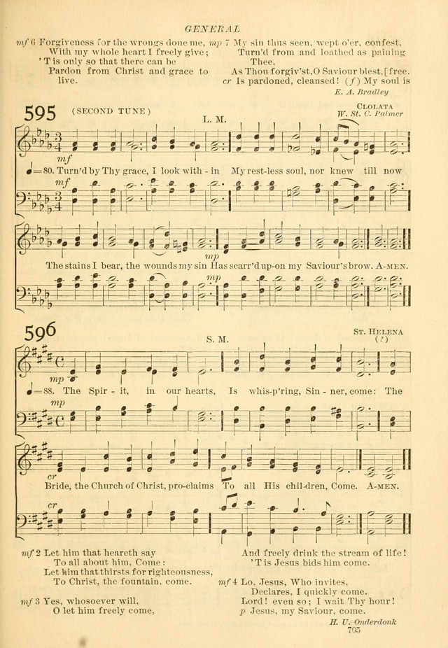 The Church Hymnal: revised and enlarged in accordance with the action of the General Convention of the Protestant Episcopal Church in the United States of America in the year of our Lord 1892... page 762