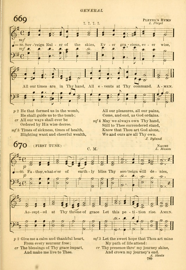The Church Hymnal: revised and enlarged in accordance with the action of the General Convention of the Protestant Episcopal Church in the United States of America in the year of our Lord 1892... page 846