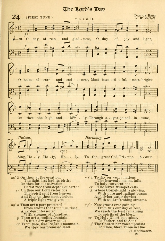 The Church Hymnal: revised and enlarged in accordance with the action of the General Convention of the Protestant Episcopal Church in the United States of America in the year of our Lord 1892... page 86