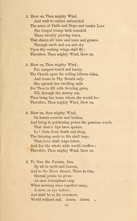 Carols, Hymns, and Songs page 61