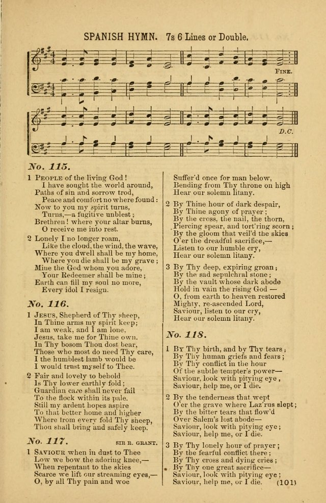 Coronation Hymns and Songs: for praise and prayer meetings, home and social singing page 101