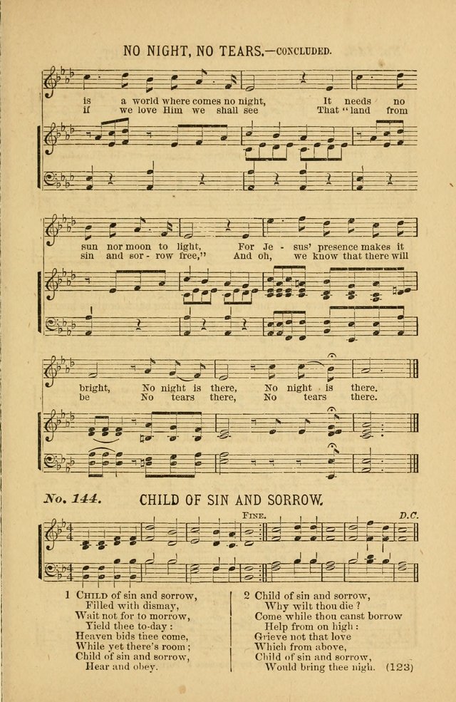 Coronation Hymns and Songs: for praise and prayer meetings, home and social singing page 123