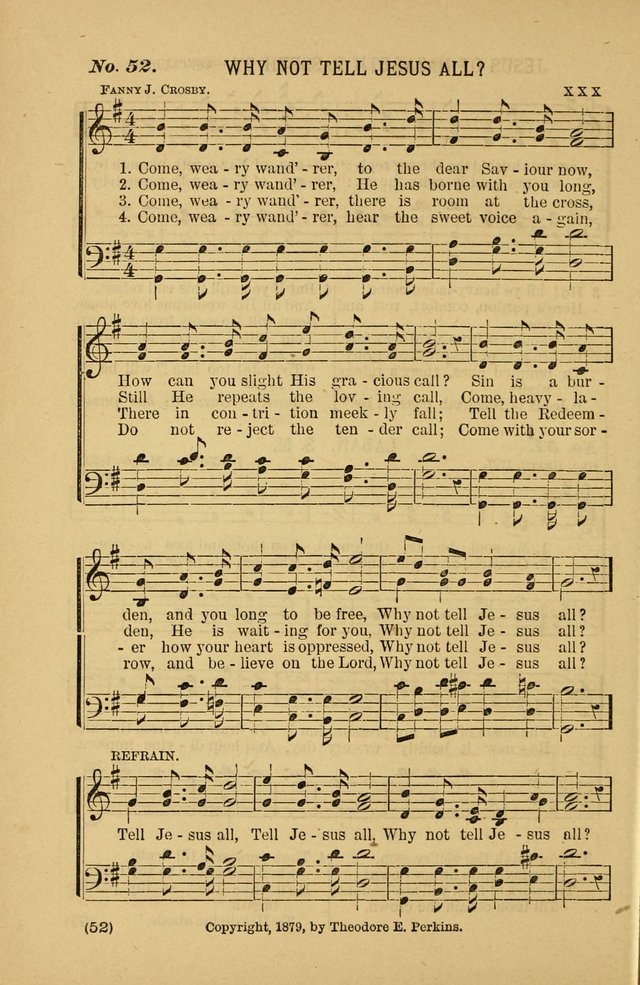 Coronation Hymns and Songs: for praise and prayer meetings, home and social singing page 52