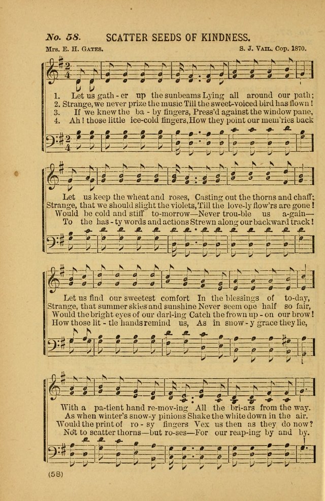 Coronation Hymns and Songs: for praise and prayer meetings, home and social singing page 58