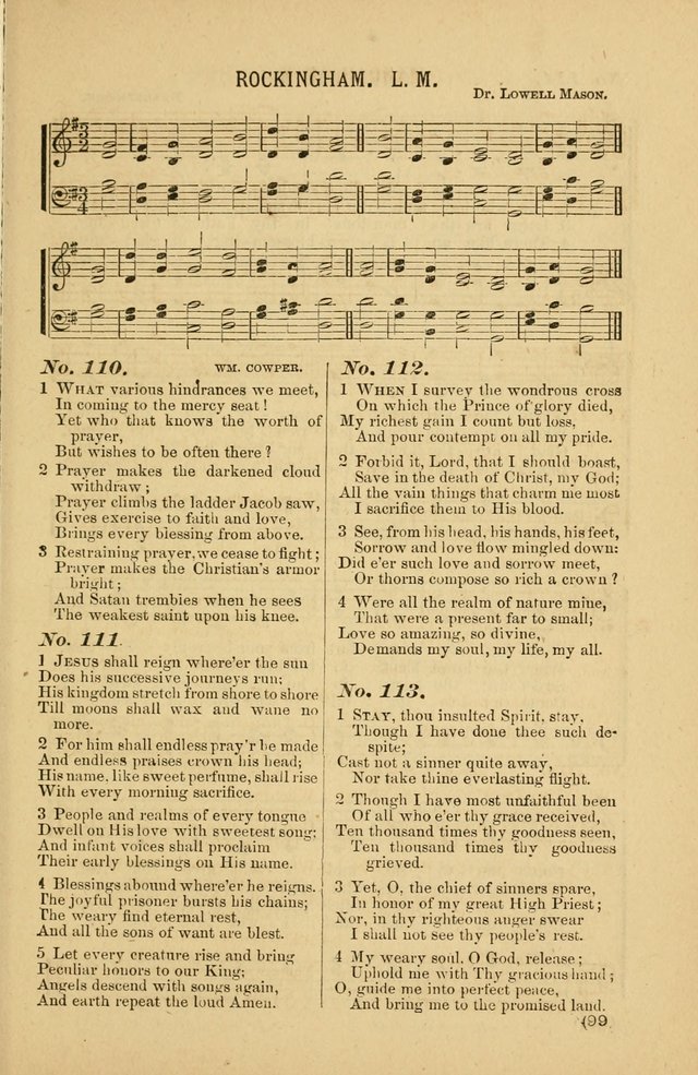 Coronation Hymns and Songs: for praise and prayer meetings, home and social singing page 99