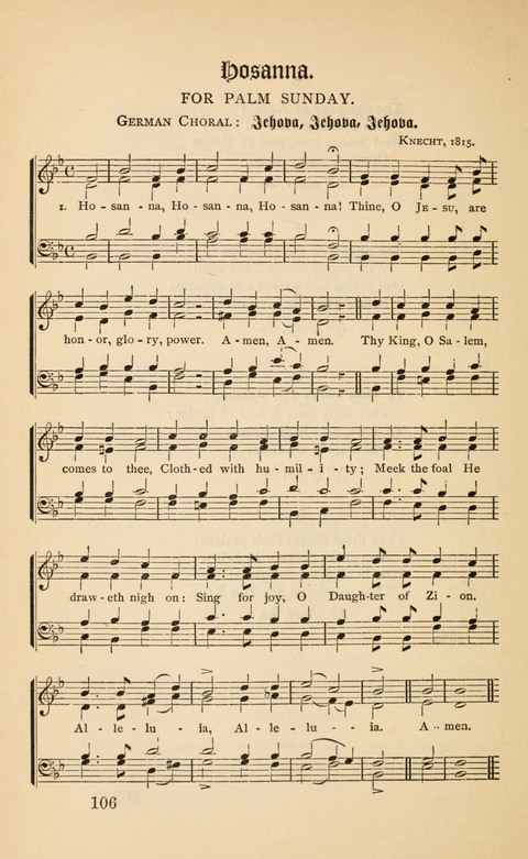 Carols, Hymns, and Songs page 106
