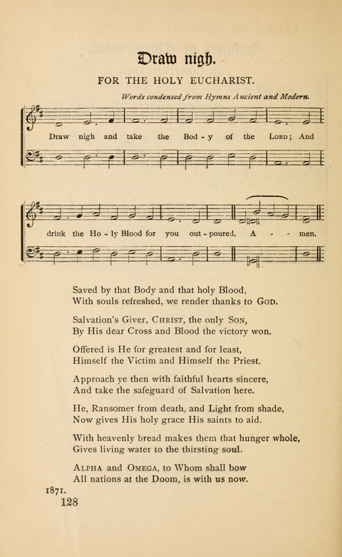 Carols, Hymns, and Songs page 128