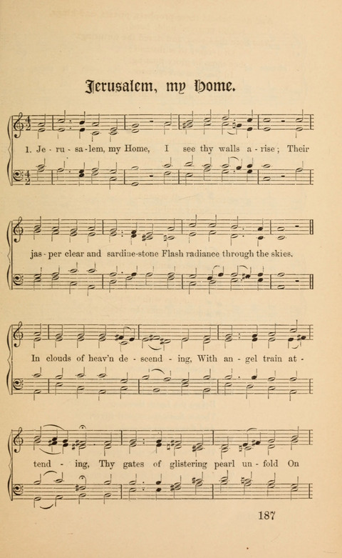 Carols, Hymns, and Songs page 187