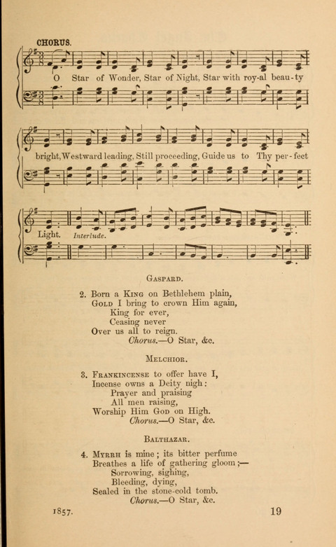 Carols, Hymns, and Songs page 19