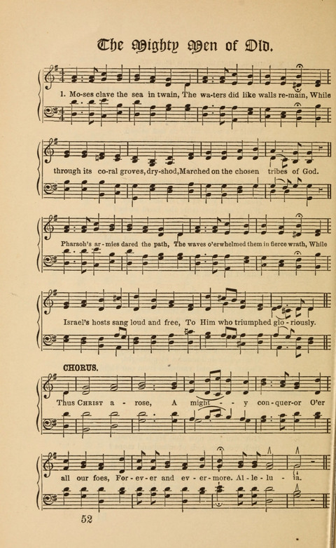 Carols, Hymns, and Songs page 52