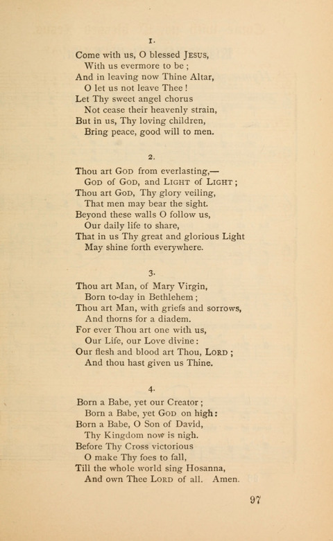 Carols, Hymns, and Songs page 97