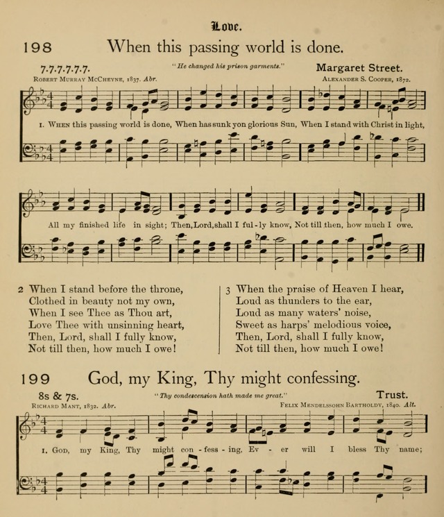 College Hymnal: a selection of Christian praise-songs for the uses of worship in universities, colleges and advanced schools. page 145