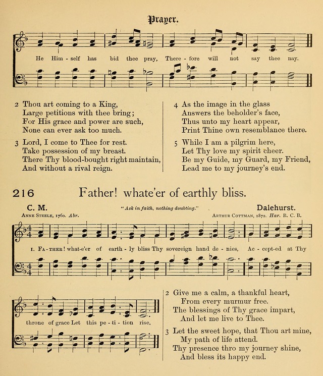 College Hymnal: a selection of Christian praise-songs for the uses of worship in universities, colleges and advanced schools. page 156